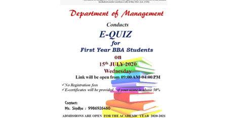 equiz first year bba
