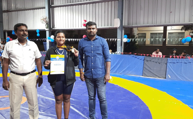 Sports team of NHC Kasturinagar Bengaluru