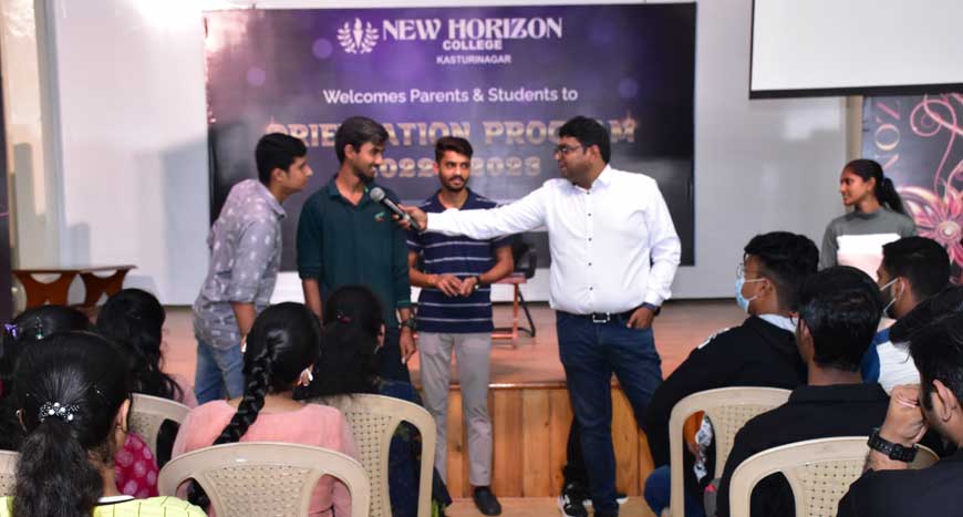 Life Skill Department of NHEI & Anger Management and stress Management by  Mr.Ganesh - New Horizon College, Kasturinagar