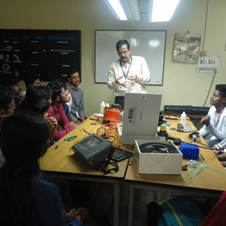 BCA Department students visited RTTC Mysore on 6-01-2023 for an Industrial Visit