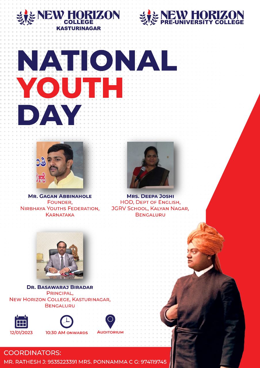 National Youth Day celebrated at NHC Kasturinagar