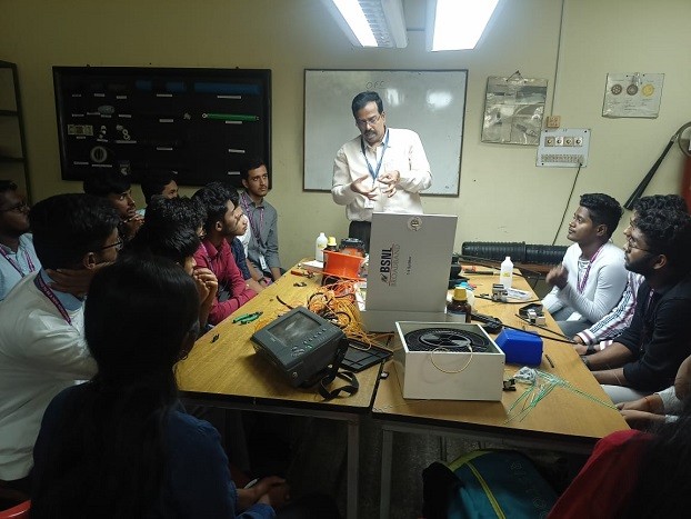 BCA Department students visited RTTC Mysore on 6-01-2023 for an Industrial Visit