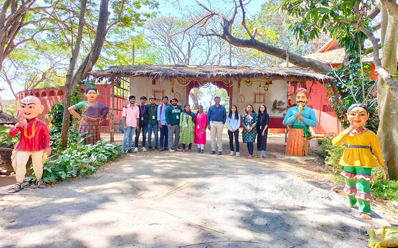 BCOM Students visited Janapada Loka on 28-1-2023