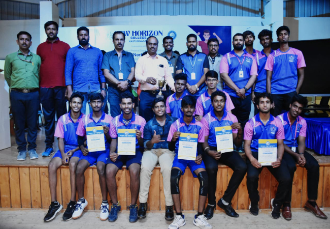 Bangaluru North University and New Horizon College of Kasturinagar organized Table Tennis for Men Women and Best Physique Competition for Men 6