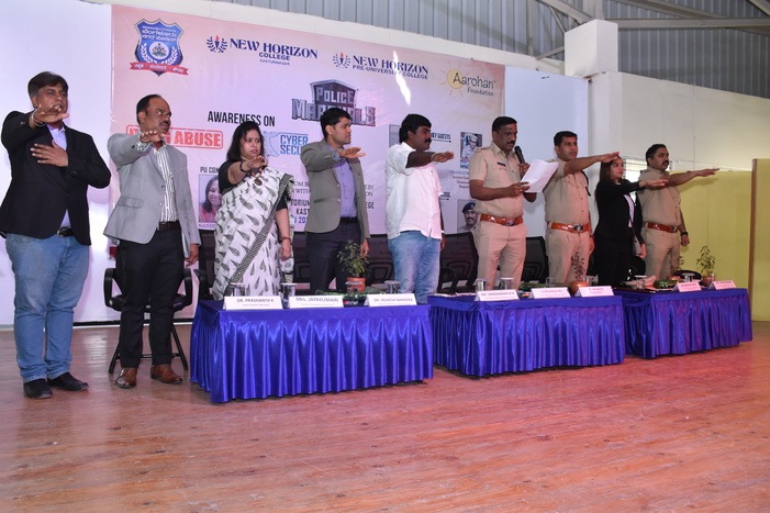 Police Marshals Awareness program on Durg Abuse and Cyber Security